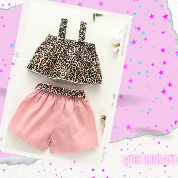 LEOPARD RUFFLES SET - Picture 6 of 6